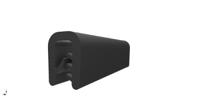175-2585 RS PRO Black EPDM Edge Protection, 20m