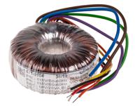 671-9104 RS PRO 115 V ac, 230 V ac, 2 x 18V ac Toroidal Transformer, 50VA 2 Output