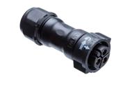 cd-08bffa-ql8sp0 Amphenol Industrial Industrial Circular Connector, 8 Contacts, Push-in, Plug, Female, IP68, X-LOK Series