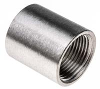 499-3029 RS PRO Stainless Steel Pipe Fitting Socket, Female G 3/8in x Female G 3/8in