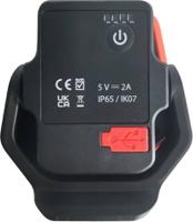 277-8733 RS PRO Rechargeable LED Work Light, 2000 lumens, USB-C Plug, 5 V, IP65