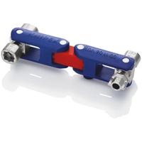 00-11-06-v03 Knipex Diecast Zinc 9-way Control Cabinet Key, 5 → 11 mm Capacity