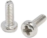482-7714 RS PRO Pozi M2 Pan Brass Machine Screws DIN 7985 x 6.0mm
