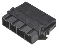 42818-0412 Molex, Mini-Fit Sr Male Connector Housing, 10mm Pitch, 4 Way, 1 Row