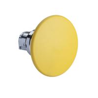 zb4br5 Schneider Electric ZB4 Series Yellow Spring Return Push Button Head, 22mm Cutout, IP66, IP67, IP69K