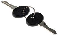 146-1798 RS PRO Black Cabinet Lock, 28.5mm Panel-to-Tongue, 22.2 x 20.2mm Cutout, Key Unlock