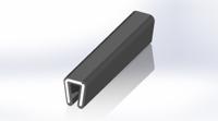 175-2577 RS PRO Black EPDM Edge Protection, 20m