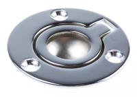 397-4667 RS PRO Chrome Silver Brass Handle 38mm Width