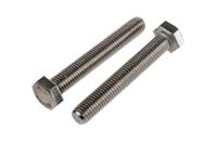 183-9174 RS PRO Plain Stainless Steel, Hex Bolt, M12 x 80mm