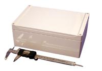 1555vgy Hammond 1555 Series ABS Enclosure, IP66, 9.4 x 6.3 x 3.5in