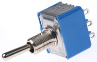 5656a APEM Toggle Switch, Panel Mount, On-On, 3PDT, Solder Terminal