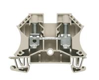 1020300000 Weidmuller  WDU Series Brown, 10mm², Single-Level, Screw Termination, ATEX