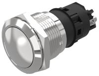 82-55721000 EAO 82 Series Push Button Switch, Momentary, Panel Mount, 19mm Cutout, SPDT, 240V, IP65, IP67