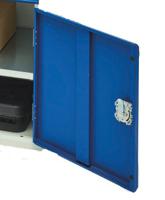 1692605911 Bott 1 Door Steel Floor Standing Cupboard, 525 x 550 x 1000mm