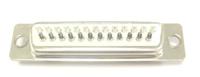 217-7798 RS PRO 25 Way Panel Mount D-sub Connector Plug, 2.77mm Pitch, with Screw