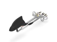 l000423-13 TE Connectivity L000423-13 Shark Fin Multi-Band Antenna with SMA Connector, 4G, 4G (LTE), 5G (LTE), Bluetooth (BLE),