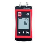 205-0976 RS PRO RS 1113 Differential Manometer With 2 Pressure Port/s, Max Pressure Measurement 2bar With RS Calibration