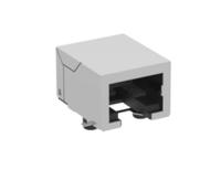 203422-203422-e ERNI Female RJ Connector Module, Through Hole, Cat3, Cat4 1x1 Port 8P-8C -Way