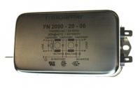 fn2090-20-06 Schaffner, FN2090 20A 250 V ac/dc 0 → 400Hz, Flange Mount EMI Filter, Fast-On, Single Phase