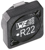 7447798221 Wurth Elektronik, WE-PDF, 1064 Yes Wirewound Surface Mount Inductor with a Ferrite Core, 22 μH Flat Wire Winding ±20 %