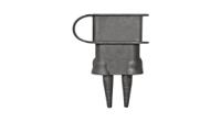 3-6034p1 Anderson Power Products Black Boot IP64 for use with SB120