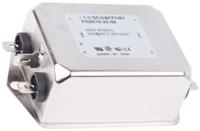 fn2010-20-06 Schaffner, FN2010 20A 250 V ac/dc 0 → 400Hz, Chassis Mount EMI Filter, Fast-On, Single Phase