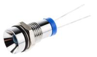 212-109 RS PRO Blue Panel Mount Indicator, 2V dc, 8mm Mounting Hole Size, IP67