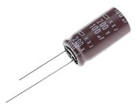 ekxj201ell101mk25s CHEMI-CON 100μF Aluminium Electrolytic Capacitor 200V dc, Radial, Through Hole - EKXJ201ELL101MK25S