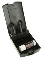 4450118 EXACT 4-Piece Cone Cutter Set for Metal, 30.5mm Max, 3mm Min, HSS Bits