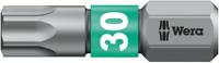 05066128001 Wera Torx Screwdriver Bit, TX 30 Tip, 25 mm, 25 mm Overall