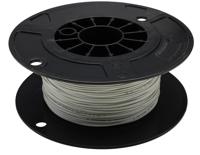 100e0111-050-9 TE Connectivity 100E Series White 0.5 mm² Hook Up Wire, 19/0.18 mm, 1.5m, Polymer Insulation, 100E0111-0.50-9