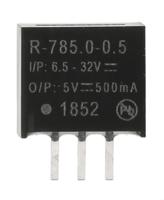 r-7850-05 Recom Switching Regulator, Through Hole, 5V dc Output Voltage, 6.5 → 32V dc Input Voltage, 500mA Output Current,