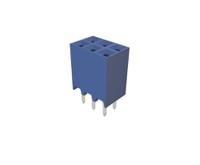 87606-303lf Amphenol Communications Solutions Surface Mount PCB Socket, 6-Contact, 2-Row, 2.54mm Pitch