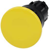 3su1000-1bd30-0aa0 Siemens SIRIUS ACT 3SU10 Series Yellow Momentary Push Button Head, 22mm Cutout, IP66, IP67, IP69K