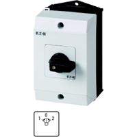 207125-t0-3-8228i1 Eaton, 3P 3 Position 45° Motor Reversing Cam Switch, 690V (Volts), 20A, Short Thumb Grip Actuator