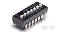 1825058-1 TE Connectivity 2 Way Surface Mount DIP Switch, Extended, Slide Actuator
