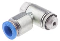 grla-18-qs-8-d Festo GRLA Series Tube Exhaust Valve, 8mm Tube Inlet Port x G 1/8 Male Outlet Port, 193145