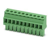 1827059 Phoenix Contact, 3.81mm Pitch, MCVW 1.5/10-ST-3.81, 10 Way, , Pluggable Terminal Block, Plug, Cable Mount, Screw