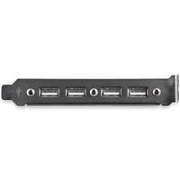 usbplate4 StarTech.com USB 2.0, Female 5 Pin IDC to Female USB A, 480Mbps