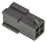 43020-0401 Molex, Micro-Fit 3.0 Plug Connector Housing, 3mm Pitch, 4 Way, 2 Row