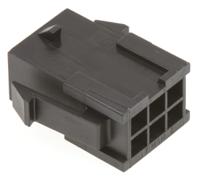 43020-0600 Molex, Micro-Fit 3.0 Male Connector Housing, 3mm Pitch, 6 Way, 2 Row
