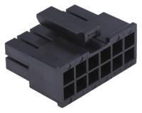 43025-1200 Molex, Micro-Fit 3.0 Female Connector Housing, 3mm Pitch, 12 Way, 2 Row