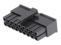 43025-1800 Molex, Micro-Fit 3.0 Female Connector Housing, 3mm Pitch, 18 Way, 2 Row
