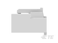 1-1123722-4 TE Connectivity, Economy Power Male PCB Connector Housing, 3.96mm Pitch, 4 Way, 1 Row