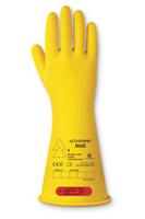 rig014y090 Ansell RIG014Y Yellow Latex Electrical Insulating Gloves, Size 9, Latex Coating