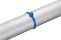 111-00732-t50r-etfe-bu HellermannTyton Cable Tie, High Chemical Resistance, 201mm x 4.7 mm, Blue ETFE, Pk-100