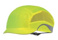 aag000-001-500 JSP Aerolite Micro Peak Yellow Hard Hat with Chin Strap, AdjustableVentilated