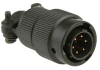 62gb-16f10-06pn Amphenol Limited, 62GB 6 Way Cable Mount MIL Spec Circular Connector PlugOlive, Pin Contacts,Shell Size 10, Bayonet