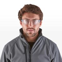 rly00361 Riley STREAM EVO Anti-Mist UV Safety Spectacles, Clear Polycarbonate Lens, Vented