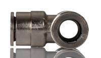 100601000 Norgren PNEUFIT 10 Series Straight Fitting, Push In 10 mm to Push In 10 mm, Tube-to-Tube Connection Style